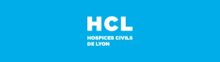 Hospices Civils de Lyon HCL logo, French university hospital partner supplying lung cancer screening samples to BioMark Diagnostics.